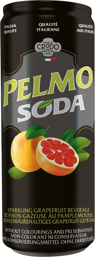 A can of Pelmo Soda
